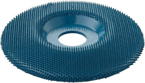KUTZALL - 4-1/2" Wheel Diam, 5/8" Wheel Thickness, 7/8" Arbor Hole, Type 27 Depressed Center Wheel - Tungsten Carbide, 15,000 Max RPM - Exact Tool & Supply