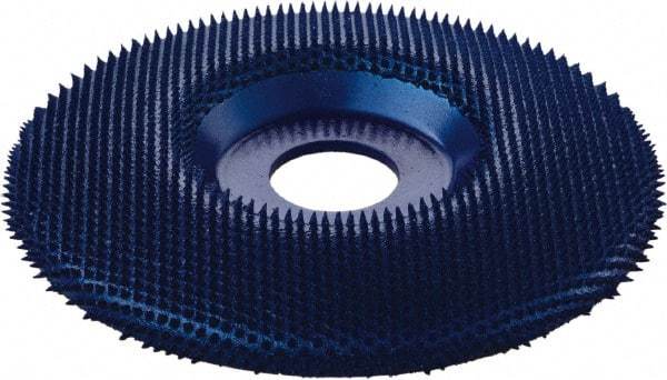 KUTZALL - 4-1/2" Wheel Diam, 7/8" Arbor Hole, Depressed Center Wheel - Coarse Grade, Tungsten Carbide, 15,000 Max RPM - Exact Tool & Supply