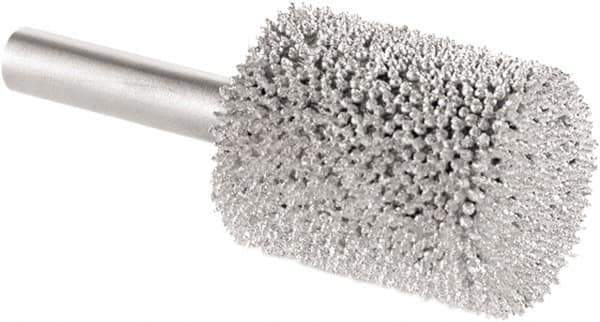 KUTZALL - 3/4" Cut Diam, 1/4" Shank Diam, Cylinder Head Burr - Carbide - Exact Tool & Supply