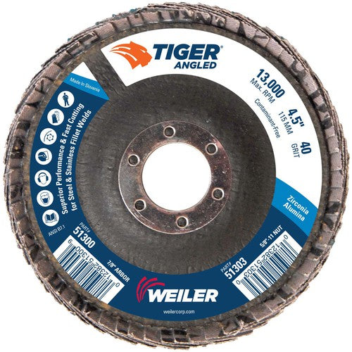 4 1/2 TIGER ANGLED ZIRC - Exact Tool & Supply