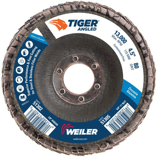 4 1/2 TIGER ANGLED ZIRC - Exact Tool & Supply