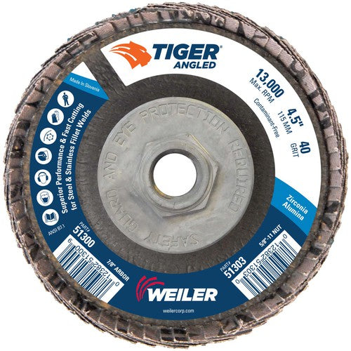 4 1/2 TIGER ANGLED ZIRC - Exact Tool & Supply