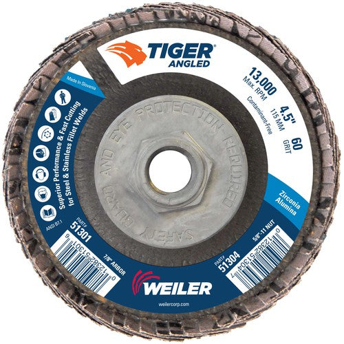 4 1/2 TIGER ANGLED ZIRC - Exact Tool & Supply