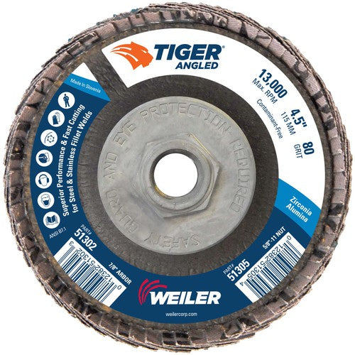4 1/2 TIGER ANGLED ZIRC - Exact Tool & Supply