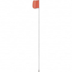 Checkers - Marking Flags Type: Warning Whip Flag Message or Pattern: Solid Color - Exact Tool & Supply