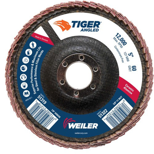 5 TIGER ANGLED CERAMIC - Exact Tool & Supply