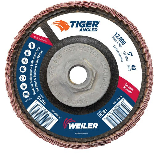 5 TIGER ANGLED CERAMIC - Exact Tool & Supply