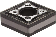 Iscar - CNMG432 GN Grade IC5010 Carbide Turning Insert - TiCN/Al2O3/TiN Finish, 80° Diamond, 1/2" Inscr Circle, 3/16" Thick, 1/32" Corner Radius - Exact Tool & Supply