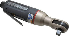 Ingersoll-Rand - 3/8" Drive, 300 RPM, 30 Ft/Lb Torque Ratchet Wrench - Inline Handle, 20 CFM, 1/4" NPTF Inlet - Exact Tool & Supply