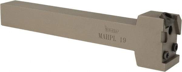 Iscar - MAHP, External, Left Hand, Indexable Grooving Tool Holder - 3/4" Shank Height, 3/4" Shank Width, 6" OAL - Exact Tool & Supply