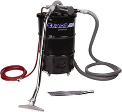 Guardair - 55 Gal Steel Tank, Air Powered Wet/Dry Vacuum - 15 Peak hp, 20' Hose Fitting, Cordless, Cartridge Filter - Exact Tool & Supply