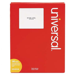 UNIVERSAL - Labels, Ribbons & Tapes Type: Laser Labels Color: White - Exact Tool & Supply