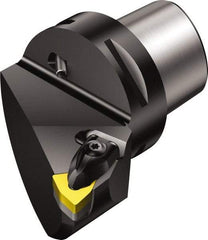 Sandvik Coromant - Left Hand Cut, Size C4, WNMG 080408 Insert Compatiblity, Internal Modular Turning & Profiling Cutting Unit Head - 27mm Ctr to Cutting Edge, 50mm Head Length, Through Coolant, Series T-Max P - Exact Tool & Supply
