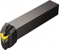 Sandvik Coromant - DWLNR/L, Left Hand Cut, -5° Lead Angle, 32mm Shank Height x 32mm Shank Width, Negative Rake Indexable Turning Toolholder - 170mm OAL, WNMG 08 04 08, WNMG 432 Insert Compatibility, Series T-Max P - Exact Tool & Supply