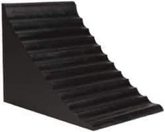 Value Collection - 7" Wide x 8" High x 10" Deep, Rubber Wheel Chock - Type E - Exact Tool & Supply