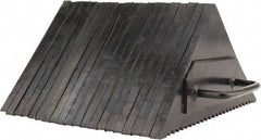Value Collection - 10" Wide x 7-1/2" High x 10" Deep, Rubber Wheel Chock - Type A - Exact Tool & Supply