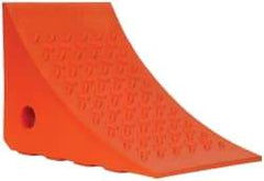 Value Collection - 8" Wide x 8" High x 11" Deep, Urethane Wheel Chock - Type H - Exact Tool & Supply
