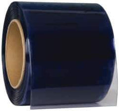 Value Collection - Clear Smooth Standard Dock Curtain Strips - 8" Wide x 8' Long x 0.08" Thick, PVC - Exact Tool & Supply