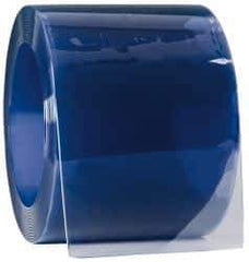 Value Collection - Clear Smooth Standard Dock Curtain Strips - 12" Wide x 75' Long x 1/8" Thick, Vinyl - Exact Tool & Supply