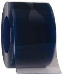 Value Collection - Clear Smooth Standard Dock Curtain Strips - 12" Wide x 150' Long x 1/8" Thick, PVC - Exact Tool & Supply