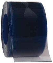 Value Collection - Clear Smooth Standard Dock Curtain Strips - 12" Wide x 150' Long x 1/8" Thick, PVC - Exact Tool & Supply
