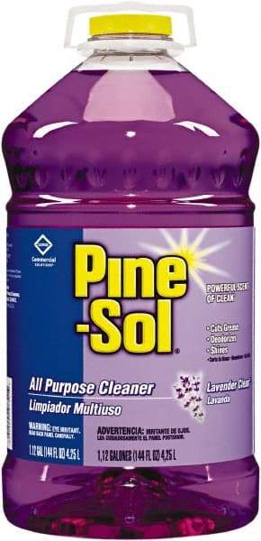 Pine-Sol - 144 oz Bottle All-Purpose Cleaner - Liquid, Lavender - Exact Tool & Supply