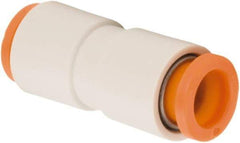 SMC PNEUMATICS - 16mm OD, Brass/Polybutylene Push-to-Connect Union - 145 Max psi - Exact Tool & Supply