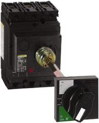 Square D - Circuit Breaker Rotary Handle - Use with Circuit Breaker - Exact Tool & Supply