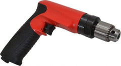 Sioux Tools - 1/4" Keyed Chuck - Pistol Grip Handle, 6,000 RPM, 14.16 LPS, 30 CFM, 1 hp - Exact Tool & Supply