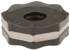 Seco - ONMU090520 M12 Grade MP2500 Carbide Milling Insert - TiCN/Al2O3 Finish, 0.228" Thick, 0.866" Inscribed Circle - Exact Tool & Supply