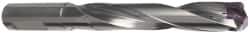 Guhring - 0.433 to 0.452" Diam, 59.6mm Max Depth, 12.7mm Shank Diam, 124mm OAL, Replaceable Tip Drill - HT 800 WP Insert, Series 4108 - Exact Tool & Supply
