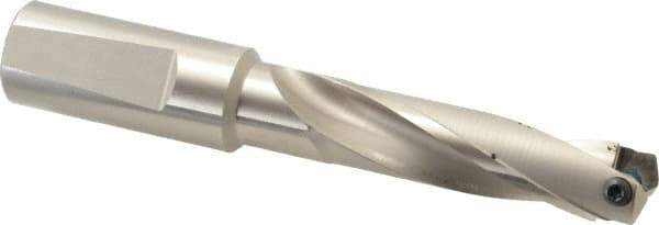 Guhring - 0.807 to 0.826" Diam, 67mm Max Depth, 1" Shank Diam, 99mm Flute, Replaceable Tip Drill - HT 800 WP Insert, Series 4107 - Exact Tool & Supply