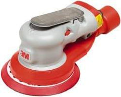 3M - 12,000 OPM, 17 CFM Air Consumption, 90 psi Air Pressure, Palm Air Orbital Sander - Round Pad, - Exact Tool & Supply