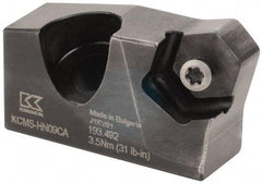 Kennametal - HN.J/XNGJ Insert Style, Indexable Milling Cartridge - KCMS Toolholder Style, Compatible with Face Mills, Series KCMS - Exact Tool & Supply