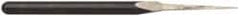 Shaviv - Bi-Directional High Speed Steel Deburring Scraper Blade - Triangular Blade Cross Section, Use on Flat Surface, Hole Inner Surface & Hole Back-Edge Surfaces - Exact Tool & Supply
