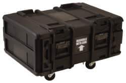SKB Corporation - Tool Box Steel Shock Racks - 19" Wide x 24" Deep x 7" High, Black, For Delicate Equipment - Exact Tool & Supply