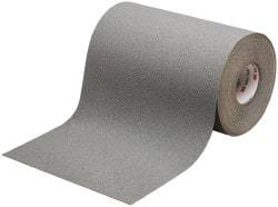 3M - Gray Solid Color Anti-Slip Vinyl Tape - 24" Wide x 60' Long - Exact Tool & Supply