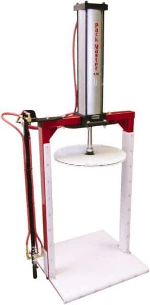 Made in USA - Air Powered Compactor - 2,600 Lb (100 psi) & 3,900 Lb (150 psi), 76" High x 36" Wide x 27" Deep - Exact Tool & Supply