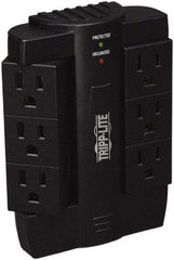 Tripp-Lite - 6 Outlets, 120 VAC15 Amps, Power Outlet Strip - Floor, Keyhole Mount, 5-15 NEMA Configuration, 2-1/4" Strip - Exact Tool & Supply
