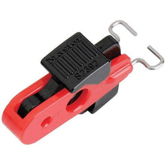 Master Lock - Electrical Equipment Lockouts Type: Universal Miniature Circuit Breaker Maximum Cord Diameter (Decimal Inch): 9/32 - Exact Tool & Supply