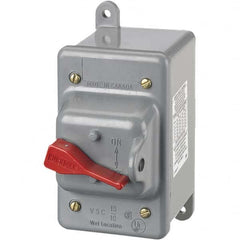 Hubbell Wiring Device-Kellems - Cam & Disconnect Switches; Enclosure Type: Enclosed ; Fused: NonFused ; Horsepower: 2 - Exact Tool & Supply