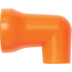 Coolant Hose System Component - 1/2″ Inside Diameter System-1/2″ 90° Nozzle (Pack of 4) - Exact Tool & Supply
