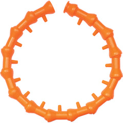Coolant Hose System Component - 1/2″ Inside Diameter System-1/2″ Circle Flow Nozzles w/15 Side Flows & End Caps (Pack of 1) - Exact Tool & Supply