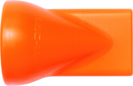 1/2" Flat Slot 125 Nozzle 20 Piece - Coolant Hose System Component - Exact Tool & Supply