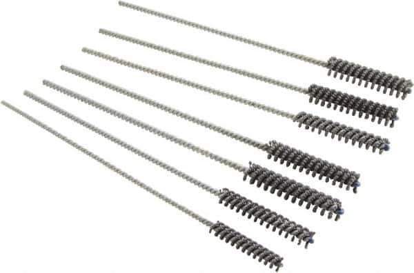 Brush Research Mfg. - 1/4" Bore Diam, 240 Grit, Silicon Carbide Flexible Hone - Exact Tool & Supply