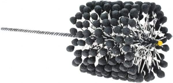 Brush Research Mfg. - 5" to 5-1/2" Bore Diam, 400 Grit, Silicon Carbide Flexible Hone - Extra Fine, 17-1/2" OAL - Exact Tool & Supply