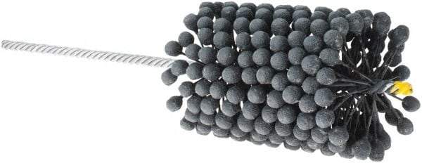 Brush Research Mfg. - 3" to 3-1/4" Bore Diam, 400 Grit, Silicon Carbide Flexible Hone - Extra Fine, 13-1/2" OAL - Exact Tool & Supply
