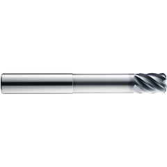 ‎1″ End Mill 6FL .120R TX - T-CARB 1x1x1-1/4x6 - Exact Tool & Supply