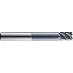 3/8 End Mill 6FL SQ TX - T-CARB 3/8x3/8x1/2x4 - Exact Tool & Supply