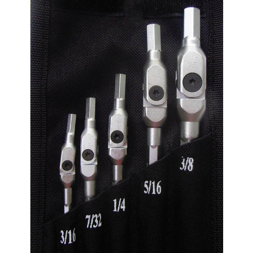 SET 5 CHROME HEX-PRO WR 4 - Exact Tool & Supply